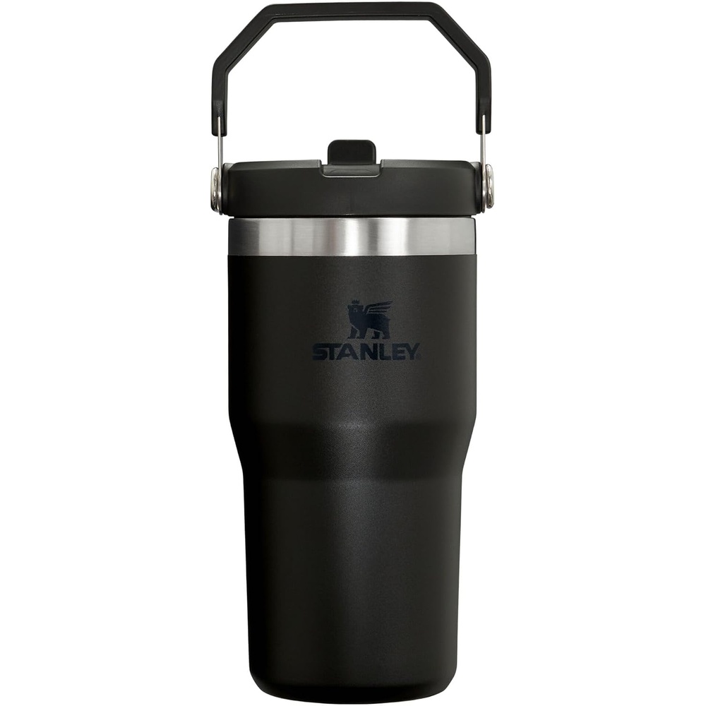 image:imageSTANLEY IceFlow 20 Flip Straw Tumbler 30 oz Champagne PlusBlack