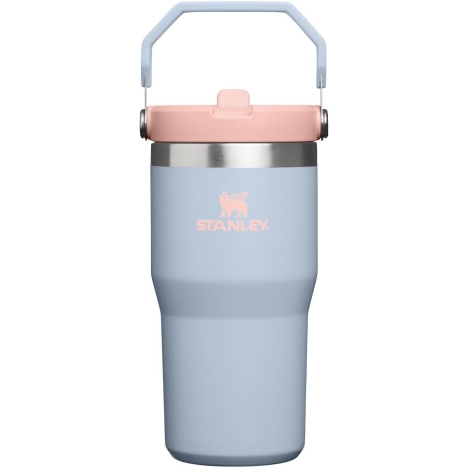 image:imageSTANLEY IceFlow 20 Flip Straw Tumbler 30 oz Champagne PlusBlue Dream