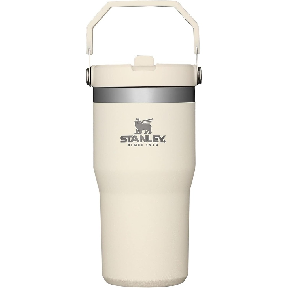 image:imageSTANLEY IceFlow 20 Flip Straw Tumbler 30 oz Champagne PlusCream