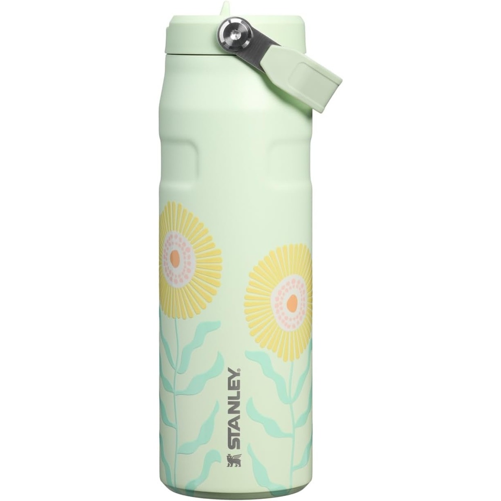 image:imageSTANLEY IceFlow Flip Straw 20 Bottle 24 oz Blue Dream GradientHoneydew Garden