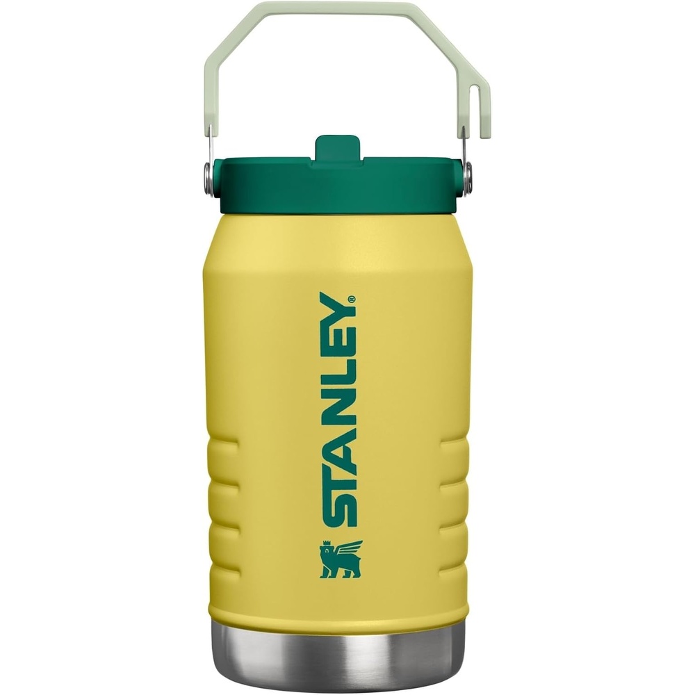 image:imageSTANLEY IceFlow Flip Straw 20 Jug 64 oz AshDaffodil Emerald