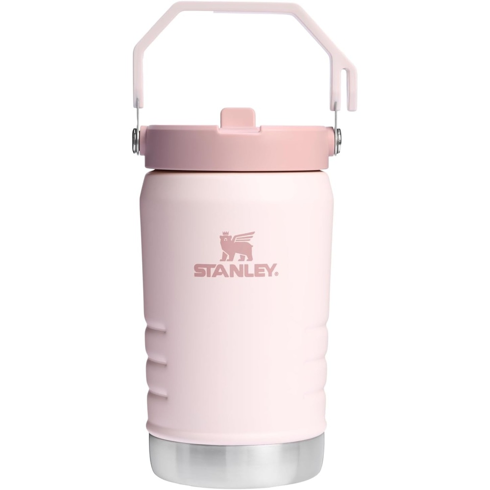 image:imageSTANLEY IceFlow Flip Straw 20 Jug 64 oz AshRose Quartz 20 VRT