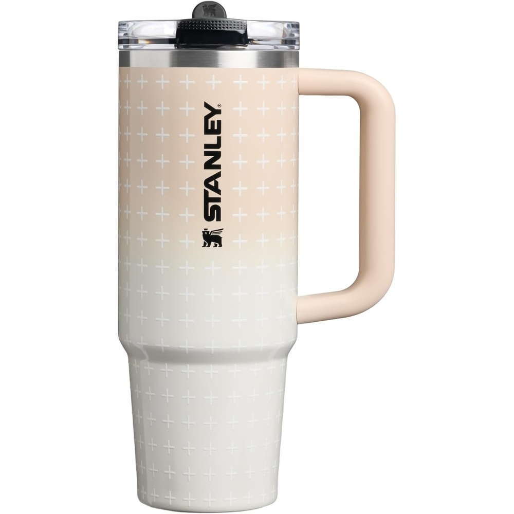 image:imageSTANLEY Quencher ProTour Flipstraw Tumbler 40 oz Pacific HypergripChampagne Plus