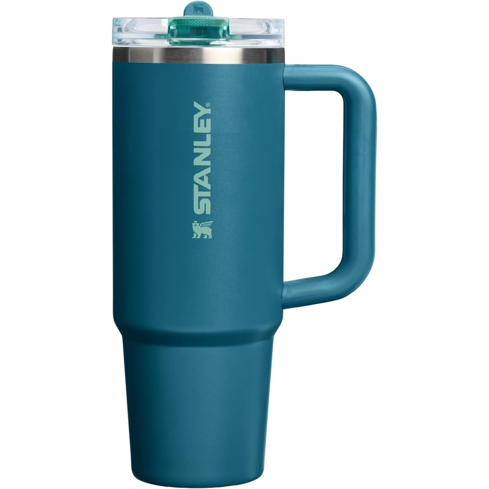 image:imageSTANLEY Quencher ProTour Flipstraw Tumbler 40 oz Pacific HypergripCoastal Teal