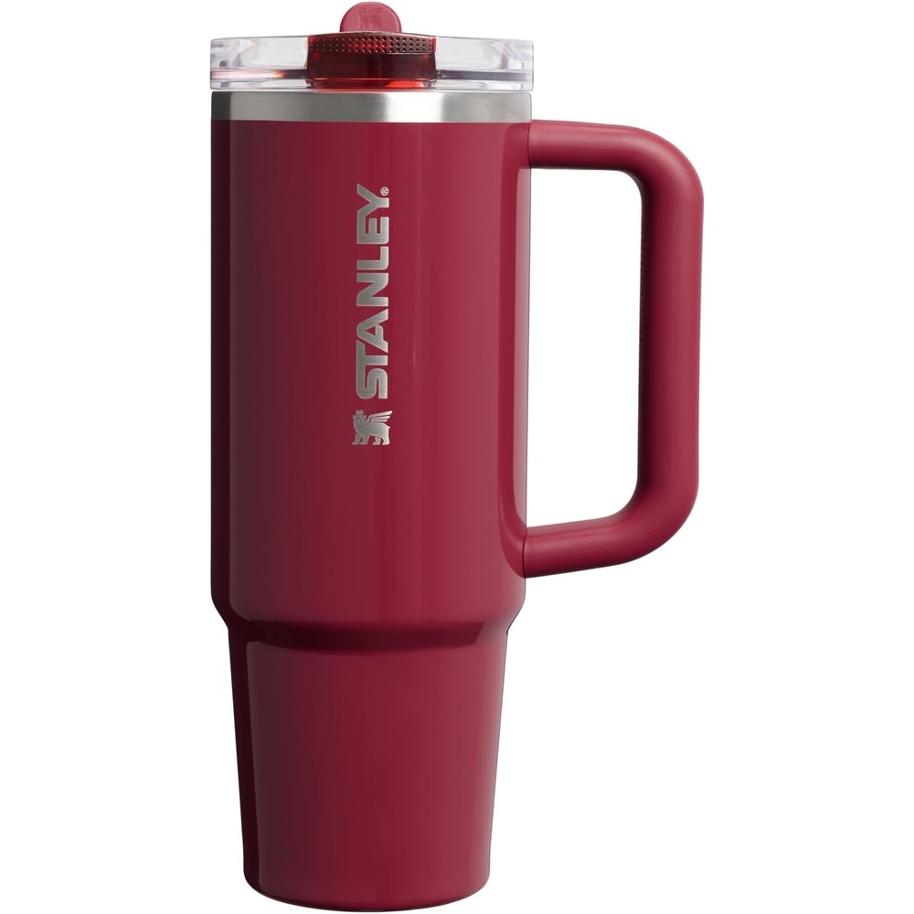image:imageSTANLEY Quencher ProTour Flipstraw Tumbler 40 oz Pacific HypergripCranberry Gloss