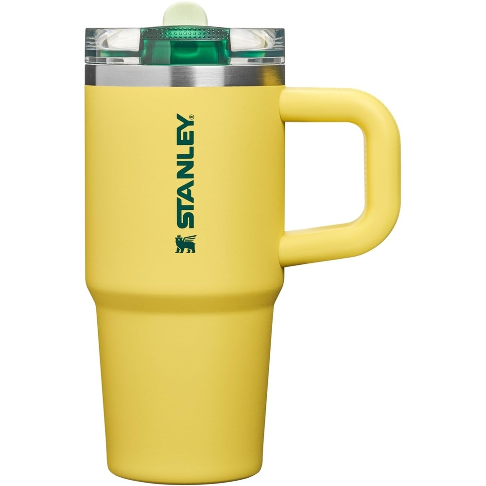 image:imageSTANLEY Quencher ProTour Flipstraw Tumbler 40 oz Pacific HypergripDaffodil Emerald