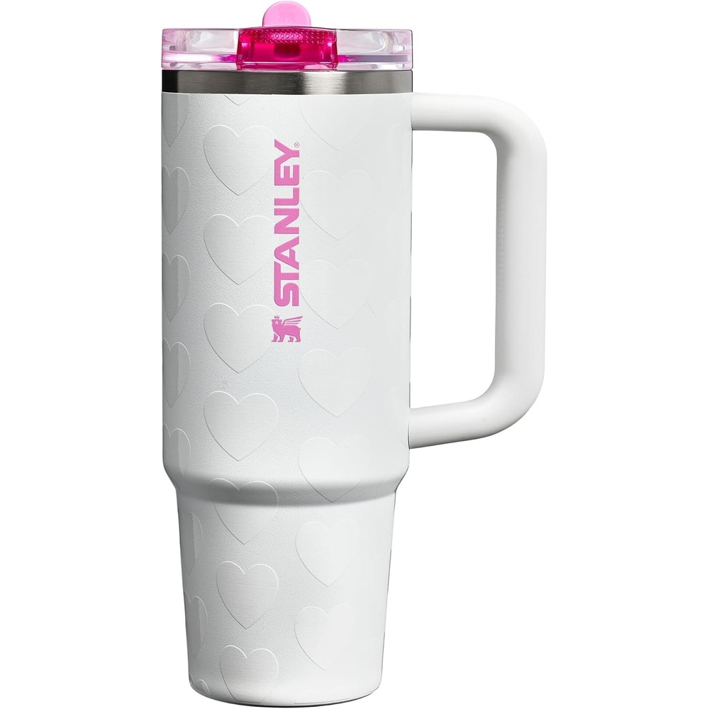 image:imageSTANLEY Quencher ProTour Flipstraw Tumbler 40 oz Pacific HypergripFrost Lovely