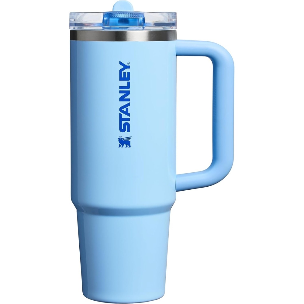 image:imageSTANLEY Quencher ProTour Flipstraw Tumbler 40 oz Pacific HypergripOasis Cornflower Gloss