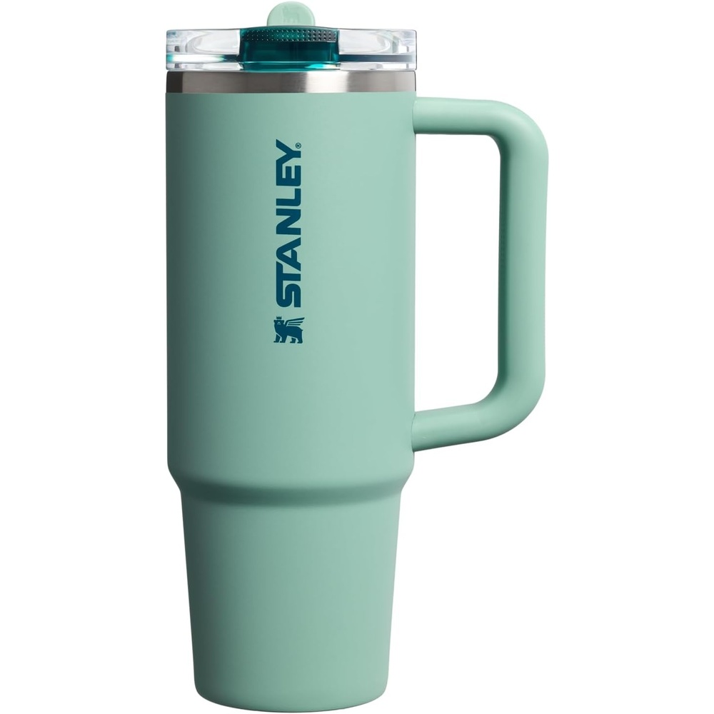 image:imageSTANLEY Quencher ProTour Flipstraw Tumbler 40 oz Pacific HypergripVerde primavera