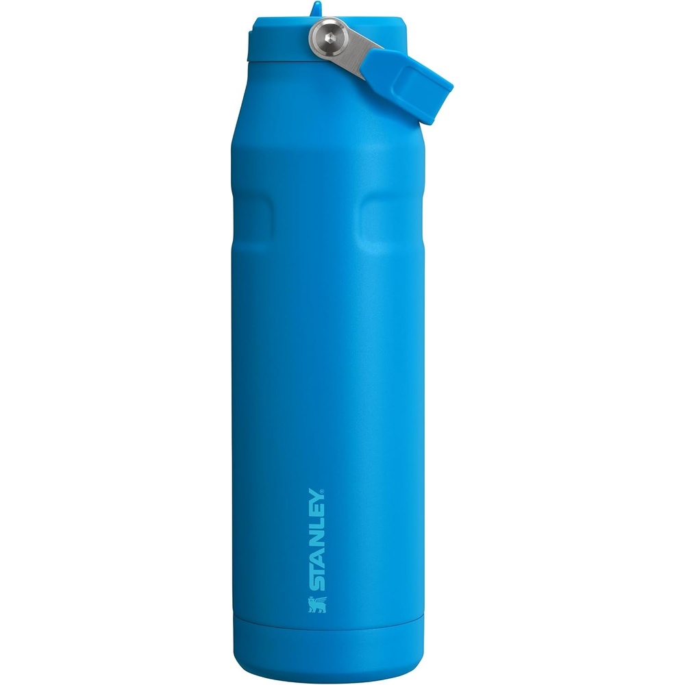 image:imageStanley 1913 Flip Straw Sports Water Bottle 07L Pacific HypergripAzure