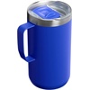 STANLEY Everyday Camp Mug 24 oz | Drink Through Lid | Cup for Coffee, Tea and Drinks | Insulated Stainless Steel Coffee Mug | BPA-Free | Coffee(Cobalt)