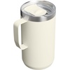STANLEY Everyday Camp Mug 24 oz | Drink Through Lid | Cup for Coffee, Tea and Drinks | Insulated Stainless Steel Coffee Mug | BPA-Free | Coffee(Cream)