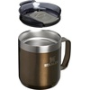 STANLEY Everyday Camp Mug 24 oz | Drink Through Lid | Cup for Coffee, Tea and Drinks | Insulated Stainless Steel Coffee Mug | BPA-Free | Coffee(Gunmetal Shine)