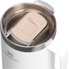 STANLEY Everyday Camp Mug 24 oz | Drink Through Lid | Cup for Coffee, Tea and Drinks | Insulated Stainless Steel Coffee Mug | BPA-Free | Coffee(Hammertone Frost)