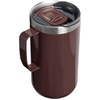 STANLEY Everyday Camp Mug 24 oz | Drink Through Lid | Cup for Coffee, Tea and Drinks | Insulated Stainless Steel Coffee Mug | BPA-Free | Coffee(Mahogany Gloss)