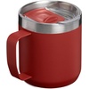 STANLEY Everyday Camp Mug 24 oz | Drink Through Lid | Cup for Coffee, Tea and Drinks | Insulated Stainless Steel Coffee Mug | BPA-Free | Coffee(Red Brick)