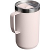 STANLEY Everyday Camp Mug 24 oz | Drink Through Lid | Cup for Coffee, Tea and Drinks | Insulated Stainless Steel Coffee Mug | BPA-Free | Coffee(Rose Quartz)