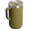 STANLEY Everyday Camp Mug 24 oz | Drink Through Lid | Cup for Coffee, Tea and Drinks | Insulated Stainless Steel Coffee Mug | BPA-Free | Coffee(Thyme)