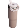 STANLEY IceFlow 2.0 Flip Straw Tumbler, 30 oz, Champagne Plus(Almond Rose)