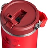 STANLEY IceFlow 2.0 Flip Straw Tumbler, 30 oz, Champagne Plus(Chili Red Fireworks)