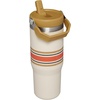 STANLEY IceFlow 2.0 Flip Straw Tumbler, 30 oz, Champagne Plus(Cream Mesh)