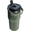 STANLEY IceFlow 2.0 Flip Straw Tumbler, 30 oz, Champagne Plus(Dried Pine)
