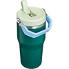 STANLEY IceFlow 2.0 Flip Straw Tumbler, 30 oz, Champagne Plus(Emerald Honeydew)