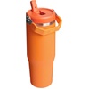 STANLEY IceFlow 2.0 Flip Straw Tumbler, 30 oz, Champagne Plus(Goldenrod Coral)