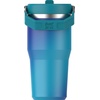 STANLEY IceFlow 2.0 Flip Straw Tumbler, 30 oz, Champagne Plus(Sea Glass Aura)