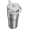 STANLEY IceFlow 2.0 Flip Straw Tumbler, 30 oz, Champagne Plus(Stainless Steel Ash)