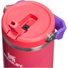 STANLEY IceFlow 2.0 Flip Straw Tumbler, 30 oz, Champagne Plus(Vermilion Hypergrip)