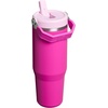 STANLEY IceFlow 2.0 Flip Straw Tumbler, 30 oz, Champagne Plus(Violet Blossom)