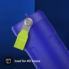 STANLEY IceFlow Flip Straw 2.0 Bottle, 24 oz, Blue Dream Gradient(Cobalt Chartreuse)