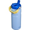 STANLEY IceFlow Flip Straw 2.0 Bottle, 24 oz, Blue Dream Gradient(Cornflower Admiral Blue)
