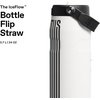 STANLEY IceFlow Flip Straw 2.0 Bottle, 24 oz, Blue Dream Gradient(Juventus)