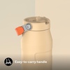 STANLEY IceFlow Flip Straw 2.0 Bottle, 24 oz, Blue Dream Gradient(Orange Sherbet)