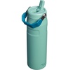 STANLEY IceFlow Flip Straw 2.0 Bottle, 24 oz, Blue Dream Gradient(Spring Green)