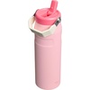 STANLEY IceFlow Flip Straw 2.0 Bottle, 24 oz, Blue Dream Gradient(Strawberry Cream)