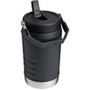 STANLEY IceFlow Flip Straw 2.0 Jug, 64 oz, Ash(Black 2.0)