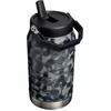 STANLEY IceFlow Flip Straw 2.0 Jug, 64 oz, Ash(Black Interfusion)