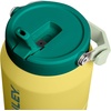 STANLEY IceFlow Flip Straw 2.0 Jug, 64 oz, Ash(Daffodil Emerald)
