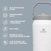 STANLEY IceFlow Flip Straw 2.0 Jug, 64 oz, Ash(Negro)
