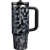 STANLEY Quencher ProTour Flipstraw Tumbler, 40 oz, Pacific Hypergrip(Black Interfusion)