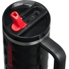 STANLEY Quencher ProTour Flipstraw Tumbler, 40 oz, Pacific Hypergrip(Black Lovely)