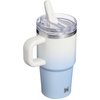 STANLEY Quencher ProTour Flipstraw Tumbler, 40 oz, Pacific Hypergrip(Blue Dream Gradient)