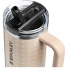 STANLEY Quencher ProTour Flipstraw Tumbler, 40 oz, Pacific Hypergrip(Champagne Plus)