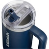 STANLEY Quencher ProTour Flipstraw Tumbler, 40 oz, Pacific Hypergrip(Dark Navy)