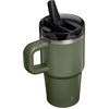 STANLEY Quencher ProTour Flipstraw Tumbler, 40 oz, Pacific Hypergrip(Dried Pine)