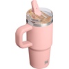 STANLEY Quencher ProTour Flipstraw Tumbler, 40 oz, Pacific Hypergrip(Peach Rose)