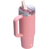 STANLEY Quencher ProTour Flipstraw Tumbler, 40 oz, Pacific Hypergrip(Pink Mesa)